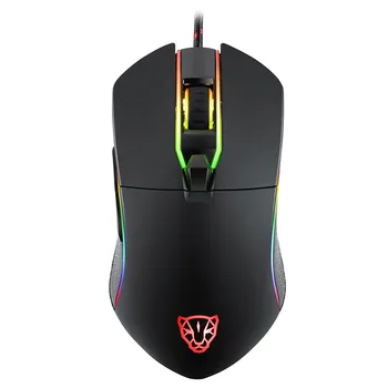 

MOTOSPEED V30 Mouse Gaming 3500DPI 6 Buttons Wired Gaming Mouse RGB Backlit Ergonomic Mice For Laptop PC Mouse Black 509#3