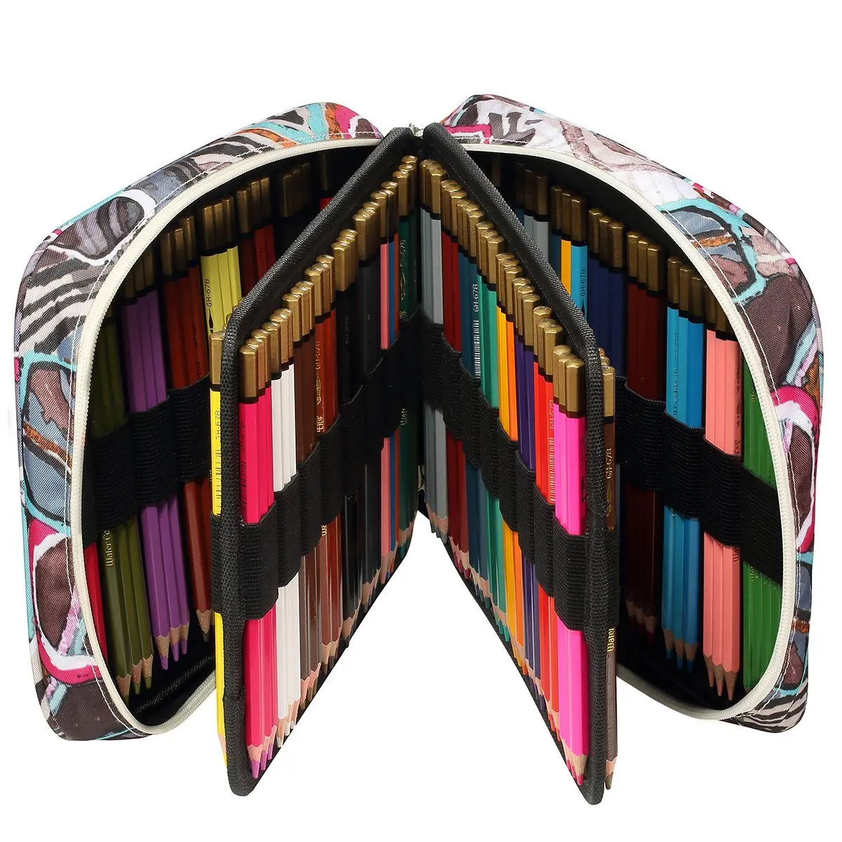 150 Slots Colored Pencils Universal Pencil Bag Pen Case School Stationery PencilCase Drawing Painting Storage Pouch Pencil Box
150 Slots Colored Pencils Universal Pencil Bag Pen Case School Stationery PencilCase Drawing Painting Storage Pouch Pencil Box