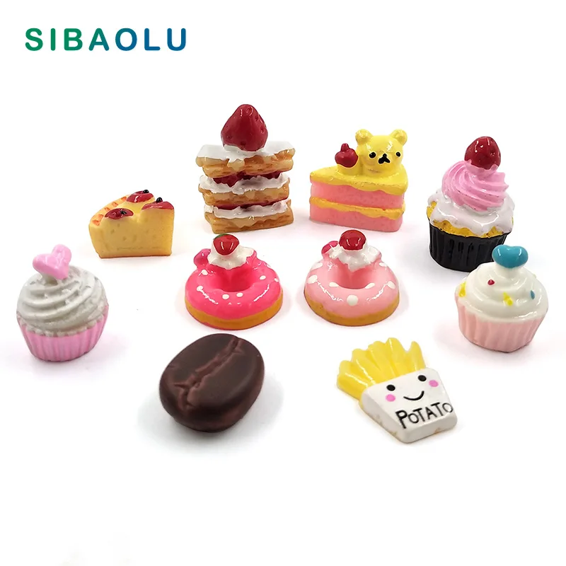 5pcs Simulation Dessert Cake Donut Miniature Figurine Cartoon Character Food garden Cake Decoration figures action model doll
5pcs Simulation Dessert Cake Donut Miniature Figurine Cartoon Character Food garden Cake Decoration figures action model doll