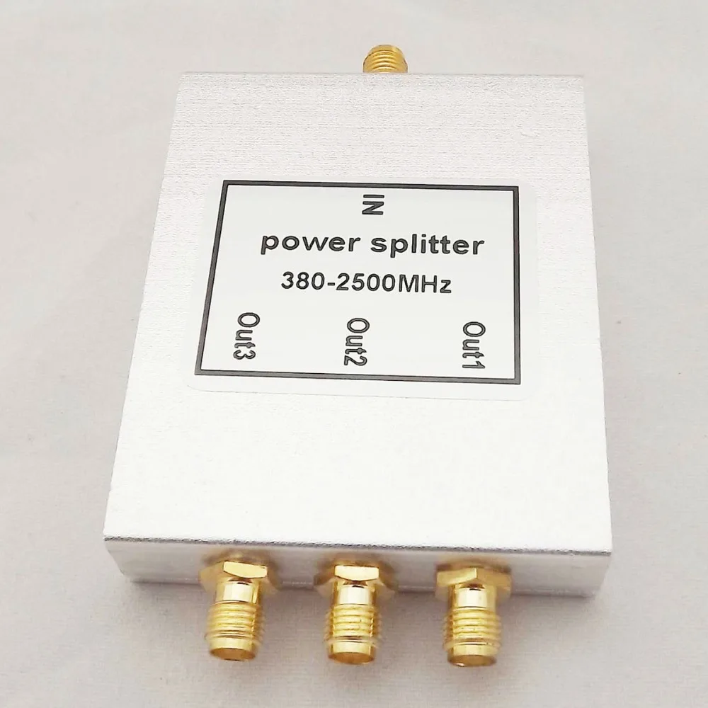 1pc RF Coaxial Coax Power Splitter Divider Combiner SMA Female 3-Way Signal Booster Freq 380-2500MHz
1pc RF Coaxial Coax Power Splitter Divider Combiner SMA Female 3-Way Signal Booster Freq 380-2500MHz