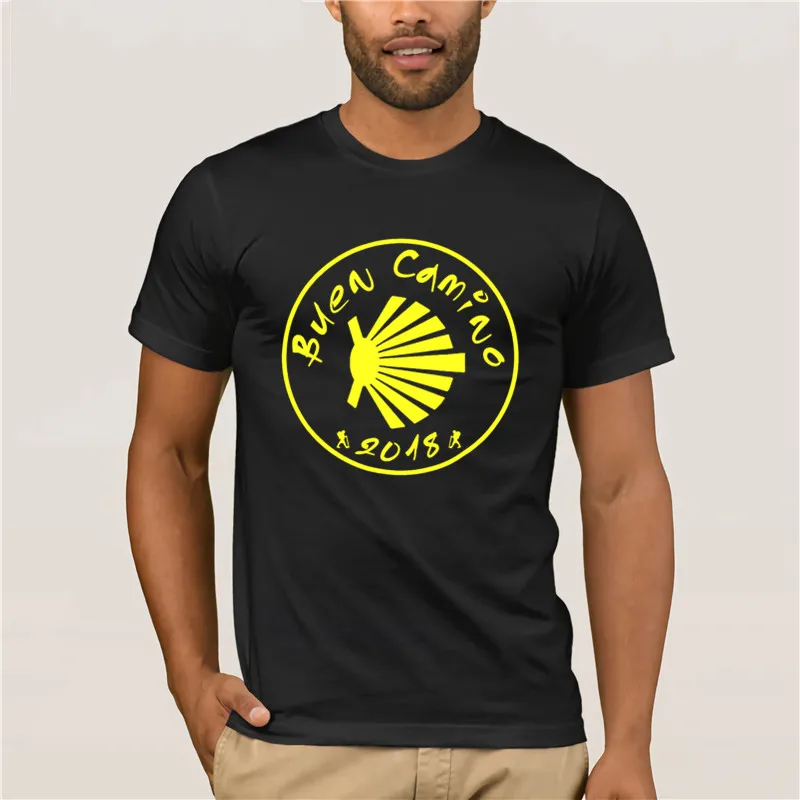 Fashion Mens T Shirt brand Camino de Santiago de Compostela Pilgrim Hikers Men Printing Short Sleeve Tshirt trend
Fashion Mens T Shirt brand Camino de Santiago de Compostela Pilgrim Hikers Men Printing Short Sleeve Tshirt trend