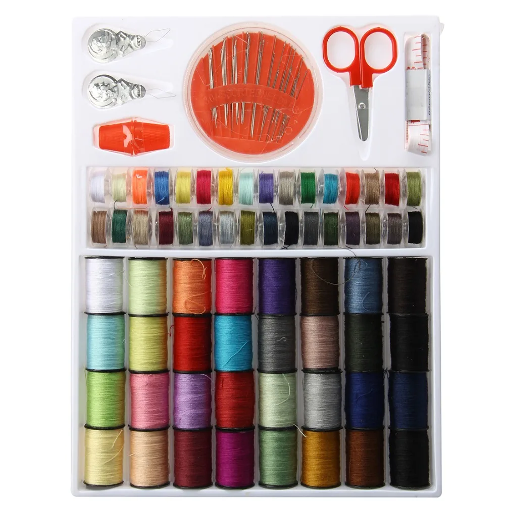 64 Spools Colorful Sewing Thread Set DIY Sewing Thread Kit Polyester Embroidery Thread For Sewing Machine Hand Stitching Tool
64 Spools Colorful Sewing Thread Set DIY Sewing Thread Kit Polyester Embroidery Thread For Sewing Machine Hand Stitching Tool