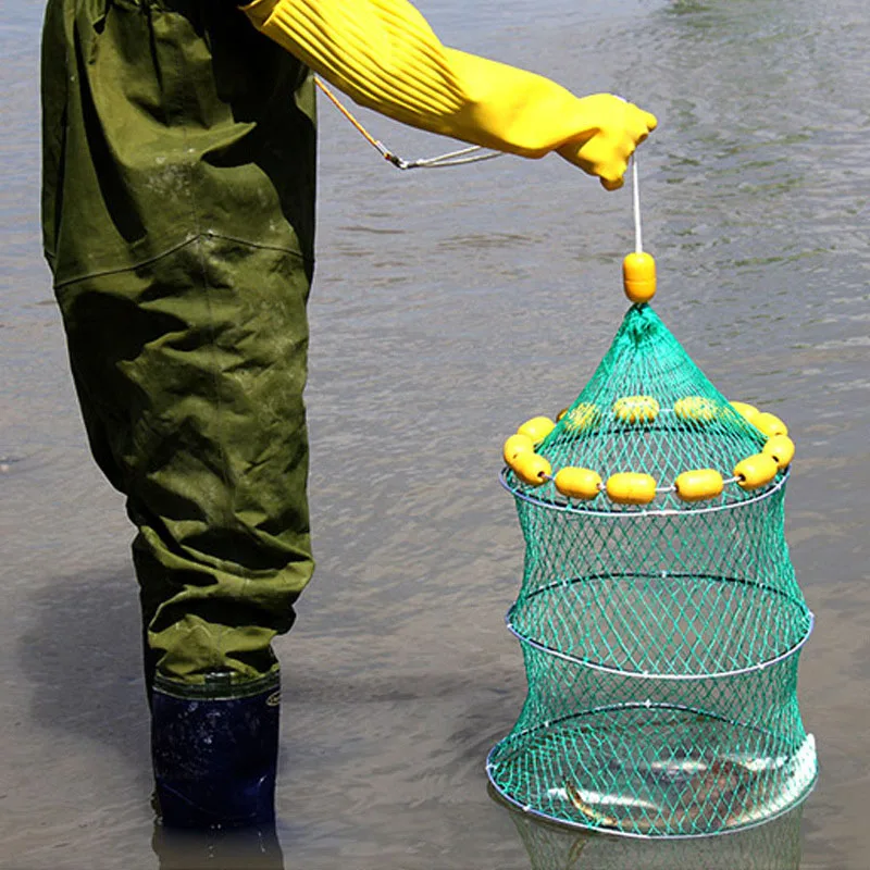 Buoyancy 3 lap foding portable Fishing Net multi-float sea fishing cage fishing fishing gear Fishing supplies free shipping sale
Buoyancy 3 lap foding portable Fishing Net multi-float sea fishing cage fishing fishing gear Fishing supplies free shipping sale