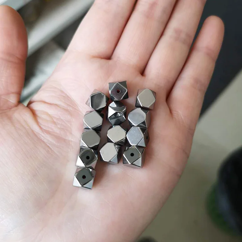 1 strand Hematite Silver Coated Square Shape Loose Beads for Jewelry Making Bracelet and Necklace
1 strand Hematite Silver Coated Square Shape Loose Beads for Jewelry Making Bracelet and Necklace