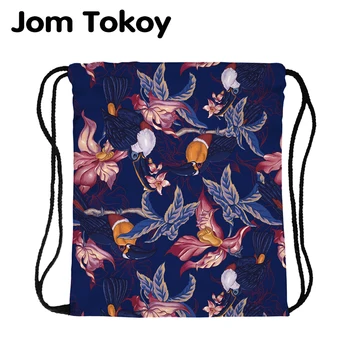 JomTokoy Fashion Women Waterproof Backpack Toucan Printing Travel Softback Women Mochila Drawstring backpacks skd29053
JomTokoy Fashion Women Waterproof Backpack Toucan Printing Travel Softback Women Mochila Drawstring backpacks skd29053