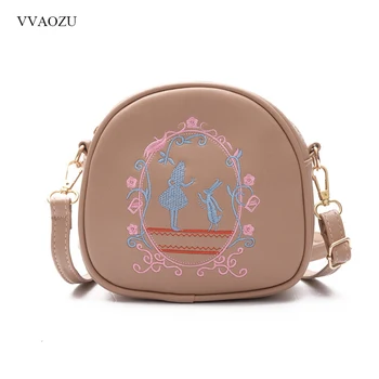 Alice In Wonderland Embroidery Shoulder Bags Lolita Handbag Anime Cosplay PU Leather Messenger Bag for Women Totes Purse
Alice In Wonderland Embroidery Shoulder Bags Lolita Handbag Anime Cosplay PU Leather Messenger Bag for Women Totes Purse