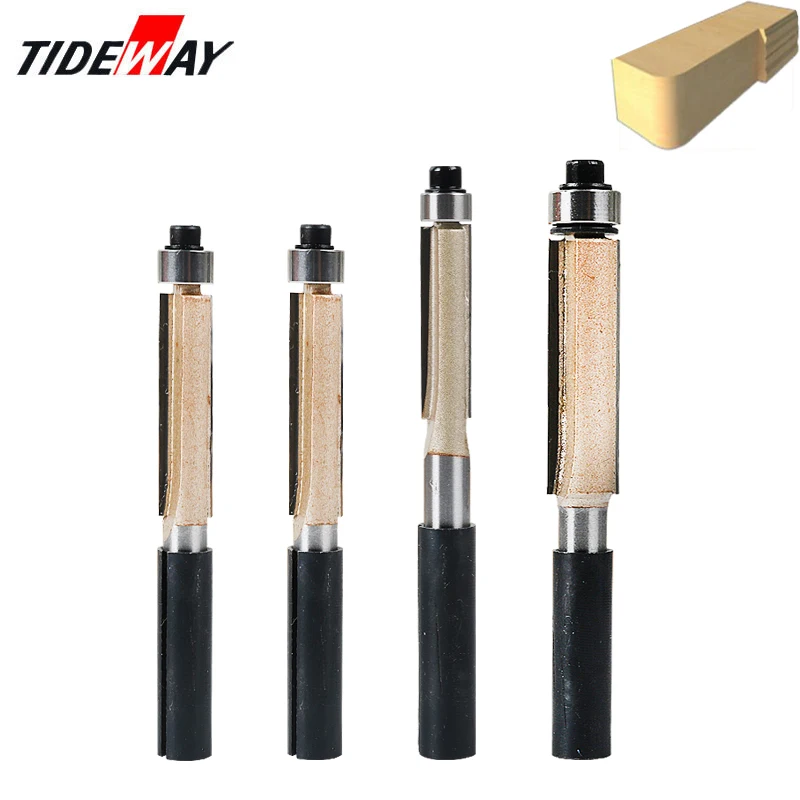 TIDEWAY 8mm Shank 2" Flush Trim Router Bit with Bearing for Wood Template Pattern Bit Tungsten Carbide Milling Cutter for Wood
TIDEWAY 8mm Shank 2" Flush Trim Router Bit with Bearing for Wood Template Pattern Bit Tungsten Carbide Milling Cutter for Wood