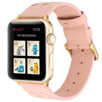 Hand-woven Plaid leather watchband For Apple Watch Bands 42mm 38mm Genuine Leather Embossed Woven Strap For Iwatch 4 3 2 1
Hand-woven Plaid leather watchband For Apple Watch Bands 42mm 38mm Genuine Leather Embossed Woven Strap For Iwatch 4 3 2 1