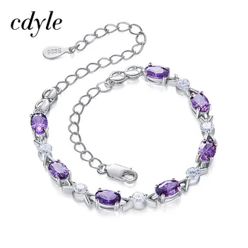 Cdyle Women 925 Sterling Silver Bracelet Cubic Zircon Bracelets For Women Link Wristband Girlfriend Wife Gifts Women's Jewelry
Cdyle Women 925 Sterling Silver Bracelet Cubic Zircon Bracelets For Women Link Wristband Girlfriend Wife Gifts Women's Jewelry