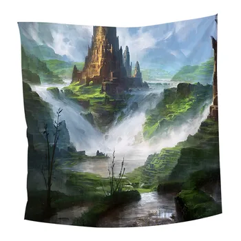Castle 3d Scenery Fabric Print Tapestry Farmhouse College Dorm Bedroom Apartment Decorations Wall Hanging
Castle 3d Scenery Fabric Print Tapestry Farmhouse College Dorm Bedroom Apartment Decorations Wall Hanging