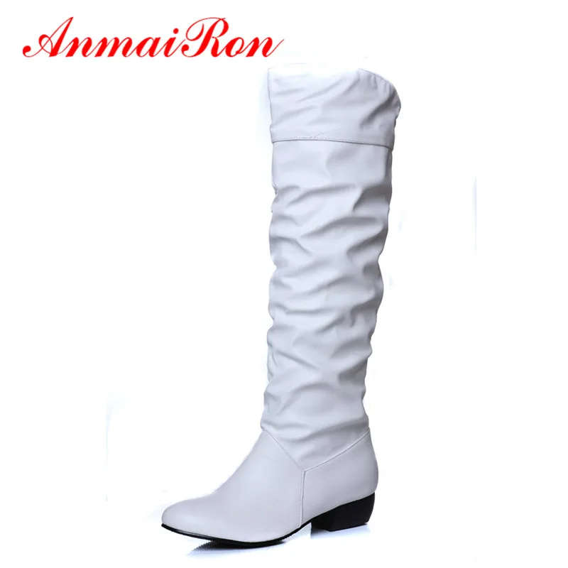 ANMAIRON Plus size 43 fashion new arrival Winter Mid-Calf Women Boots Black White Brown flats heels half boots autumn Snow shoes
ANMAIRON Plus size 43 fashion new arrival Winter Mid-Calf Women Boots Black White Brown flats heels half boots autumn Snow shoes