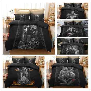 3D Skull knights Bedding Set Digital printing Duvet Cover Set Pillowcases Twin Full Queen Super king Size Customizable
3D Skull knights Bedding Set Digital printing Duvet Cover Set Pillowcases Twin Full Queen Super king Size Customizable
