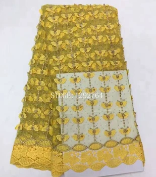 new latest High quality nigerian french net guipure tulle Lace With Beaded stones african fabrics For Nigerian wedding dresses 
new latest High quality nigerian french net guipure tulle Lace With Beaded stones african fabrics For Nigerian wedding dresses