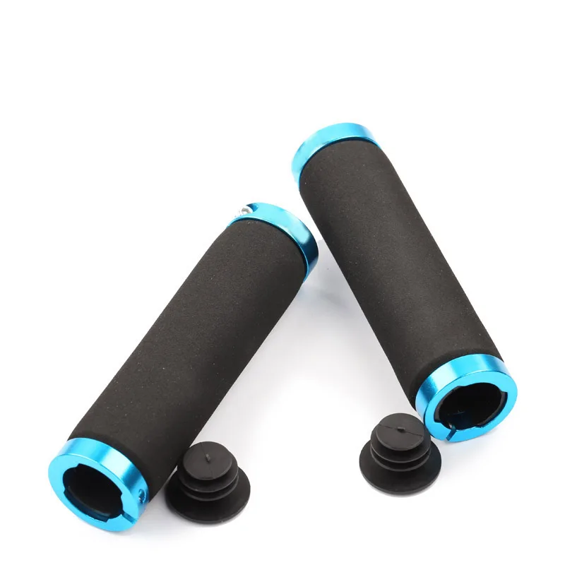 Bicycle Handle Grips Locked Foam Sports Mountain Bike Handlebar Grips Bicycle Handle Grips Locked Foam Sports Mountain Bike Handlebar Grips