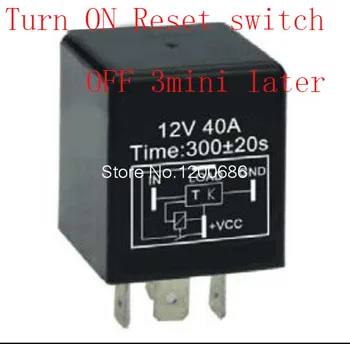 30A 5 minutes delay off after signal reset switch turn on Automotive 12V Time Delay Relay 300 second delay release off relay
30A 5 minutes delay off after signal reset switch turn on Automotive 12V Time Delay Relay 300 second delay release off relay