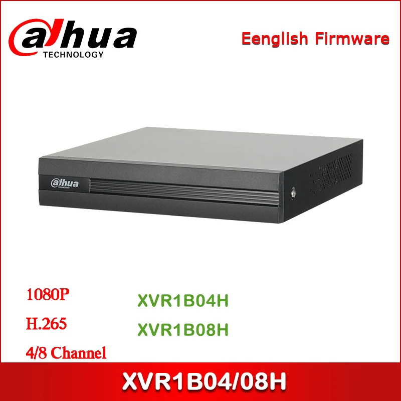 Dahua XVR1B04H XVR1B08H 4/8 Channel Penta-brid 4M-N/1080P Cooper 1U Digital Video Recorder
Dahua XVR1B04H XVR1B08H 4/8 Channel Penta-brid 4M-N/1080P Cooper 1U Digital Video Recorder