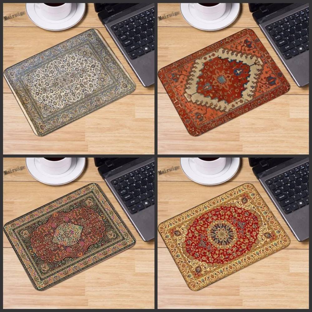 Mairuige 220*180*2mm Persian Carpet Customized Rectangle Non-Slip Rubber printing gaming Durable notebook mouse pad Table Mat
Mairuige 220*180*2mm Persian Carpet Customized Rectangle Non-Slip Rubber printing gaming Durable notebook mouse pad Table Mat