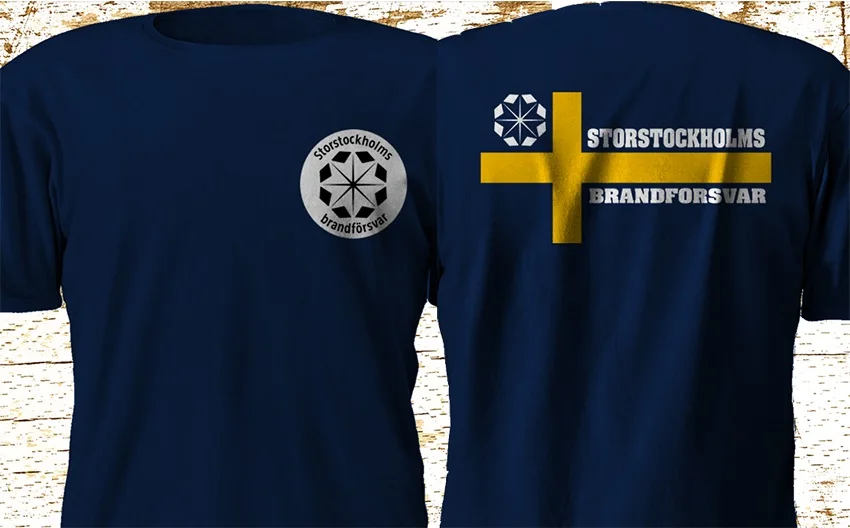 New Sweden Firefighter Storstockholms Brandforsvar Firefighter Men Summer Summer Tees Shirt Tops Tees Size T Shirt
New Sweden Firefighter Storstockholms Brandforsvar Firefighter Men Summer Summer Tees Shirt Tops Tees Size T Shirt