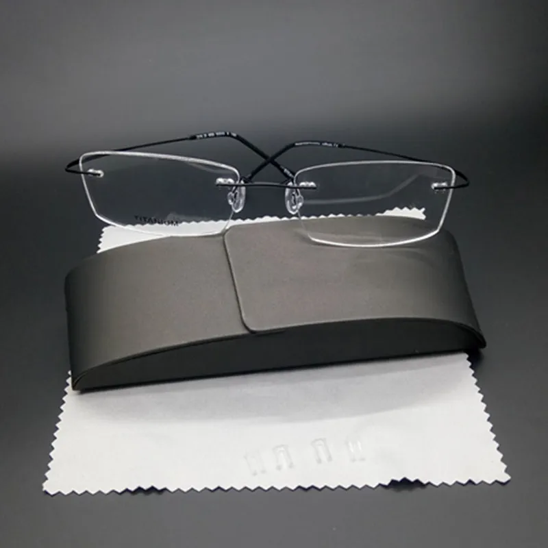 2018 New Super Light Men Shape Custom Lens Optical myopia Prescription Pure Titanium Rimless Eyeglass Man brand Frame Glasses
2018 New Super Light Men Shape Custom Lens Optical myopia Prescription Pure Titanium Rimless Eyeglass Man brand Frame Glasses