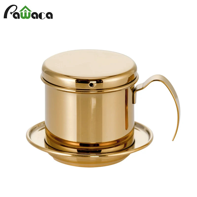 Portable Coffee Maker Pot Stainless Steel Vietnamese Coffee Drip Filter Maker Single Cup Coffee Drip Brewer for Kitchen Office
Portable Coffee Maker Pot Stainless Steel Vietnamese Coffee Drip Filter Maker Single Cup Coffee Drip Brewer for Kitchen Office