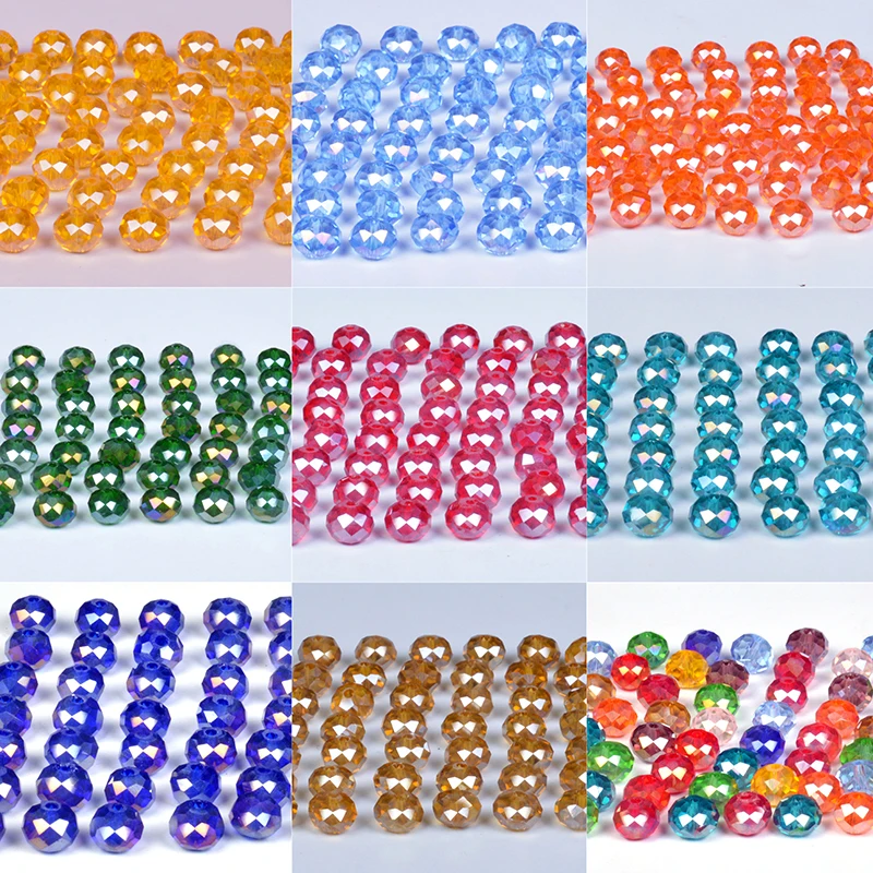 4mm 6mm 8mm Czech Rondelle Spacer Crystal Glass AB Beads For Jewelry Making Faceted 35Colors Diy Beads Loose Wholesale
4mm 6mm 8mm Czech Rondelle Spacer Crystal Glass AB Beads For Jewelry Making Faceted 35Colors Diy Beads Loose Wholesale