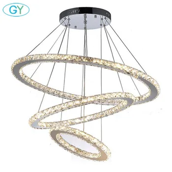 Industrial Large 3 Rings LED Crystal Chandelier Lights 78W D40cm+D60cm+D80cm LED Ceiling Hanging Lamp Flush Mount LED Lustres
Industrial Large 3 Rings LED Crystal Chandelier Lights 78W D40cm+D60cm+D80cm LED Ceiling Hanging Lamp Flush Mount LED Lustres