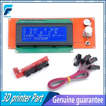 Free shipping 3D Printer Parts LCD Display 3D Printer Smart Controller Ramps 1.4 2004LCD Control
Free shipping 3D Printer Parts LCD Display 3D Printer Smart Controller Ramps 1.4 2004LCD Control
