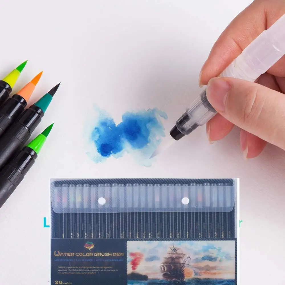 watercolor brush calligraphy pen set of colored markers artist pen profesionales art markers watercolor brush set
watercolor brush calligraphy pen set of colored markers artist pen profesionales art markers watercolor brush set
