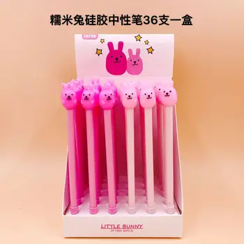 36pcs Creative Stationery Student Pen Cartoon Rabbit Fruit Gel Pen Full Needle Black Ink Pen School Supplies Office Supplies 0.5
36pcs Creative Stationery Student Pen Cartoon Rabbit Fruit Gel Pen Full Needle Black Ink Pen School Supplies Office Supplies 0.5