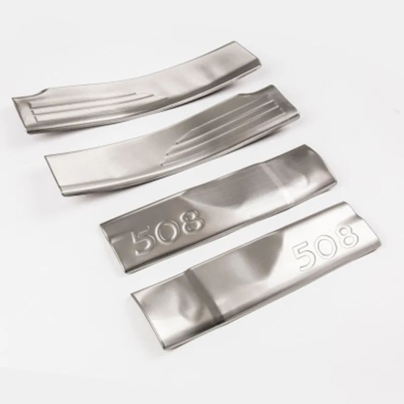 Car-covers stainless steel Internal Scuff Plate / Door Sill FIT for 2011-2015 Peugeot 508 Car styling
Car-covers stainless steel Internal Scuff Plate / Door Sill FIT for 2011-2015 Peugeot 508 Car styling