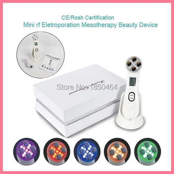 5 in 1 EMS Electroporation Mesoporation RF 5 Color Bio Photon Skin Tightening Whitening Face Lift Massager
5 in 1 EMS Electroporation Mesoporation RF 5 Color Bio Photon Skin Tightening Whitening Face Lift Massager
