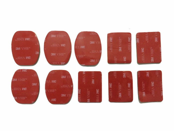 10 Pieces Helmet Mount 3M VHB Adhesive Sticker 5 Flat Mount Stickers + 5 Curved Mount Stickers for Gopro Hero 4 3+ 3 2 SJCAM
10 Pieces Helmet Mount 3M VHB Adhesive Sticker 5 Flat Mount Stickers + 5 Curved Mount Stickers for Gopro Hero 4 3+ 3 2 SJCAM