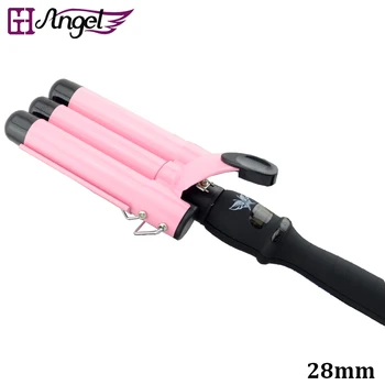 Hot Sale 28 mm Professional Ceramic Triple Barrel Waver Hair Curling Iron Three Barrel With EU, AU, US, UK Convertor
Hot Sale 28 mm Professional Ceramic Triple Barrel Waver Hair Curling Iron Three Barrel With EU, AU, US, UK Convertor