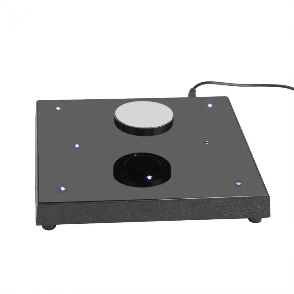 WALFRONT LED Rotating Magnetic Levitation Floating Show Shelf Display Platform 110V-240V EU Plug Black
WALFRONT LED Rotating Magnetic Levitation Floating Show Shelf Display Platform 110V-240V EU Plug Black
