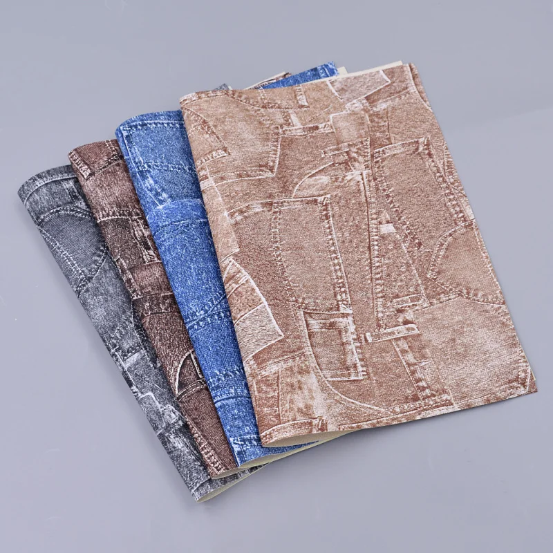 A4 21x29cm Denim Printed Artificial Leather Fabric DIY Craft Sewing Garment Bag Hairbows
A4 21x29cm Denim Printed Artificial Leather Fabric DIY Craft Sewing Garment Bag Hairbows