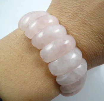 Natural Rose Quartzs bracelet energy Bangles Stretch Chain Natural Stone inradius chunky Bracelets Jewelry P22
Natural Rose Quartzs bracelet energy Bangles Stretch Chain Natural Stone inradius chunky Bracelets Jewelry P22