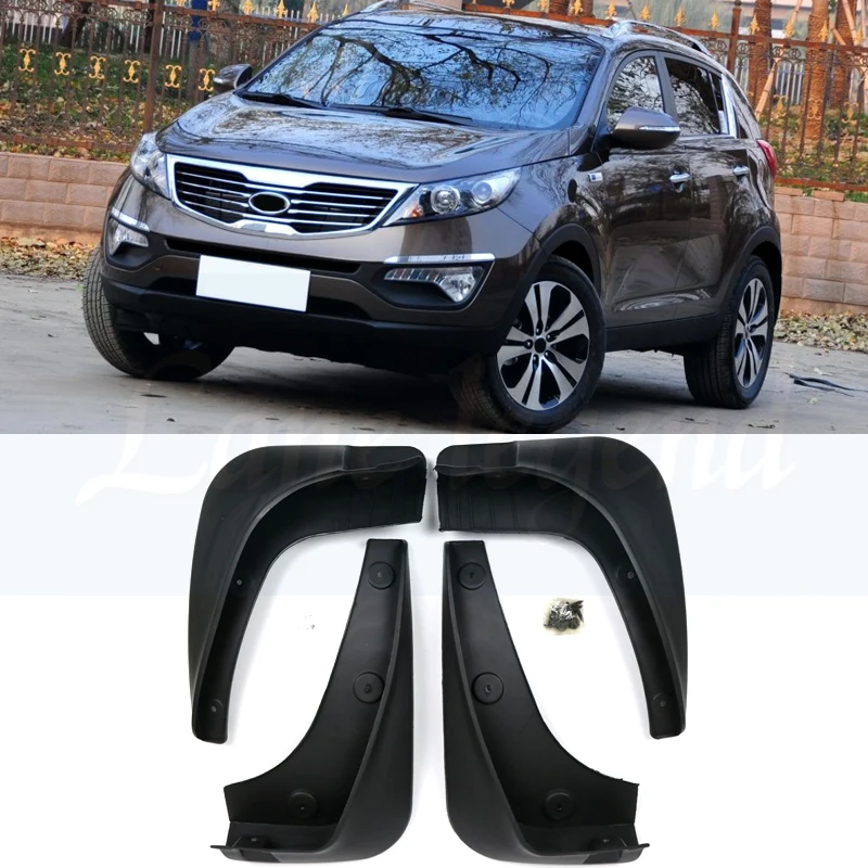1Set Car Front Rear Mudguards For KIA Sportage (SL) 2011 2012 2013 2014 2015 Accessories Mudflaps 1Set/4Pcs Fenders
1Set Car Front Rear Mudguards For KIA Sportage (SL) 2011 2012 2013 2014 2015 Accessories Mudflaps 1Set/4Pcs Fenders