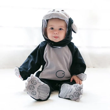 Halloween Cute Baby Jumpsuit Little Kids Cartoon Christmas Animal Custom Cosplay Jumpsuits Clothes with hat & Foot sets
Halloween Cute Baby Jumpsuit Little Kids Cartoon Christmas Animal Custom Cosplay Jumpsuits Clothes with hat & Foot sets