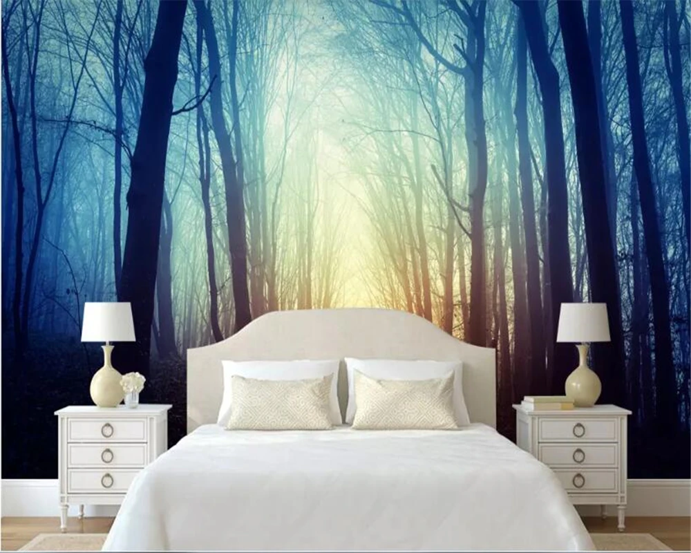 beibehang papel de parede 3d mural Photo wallpaper beautiful forest big tree morning fog 3d mural wallpaper TV background wall 
beibehang papel de parede 3d mural Photo wallpaper beautiful forest big tree morning fog 3d mural wallpaper TV background wall