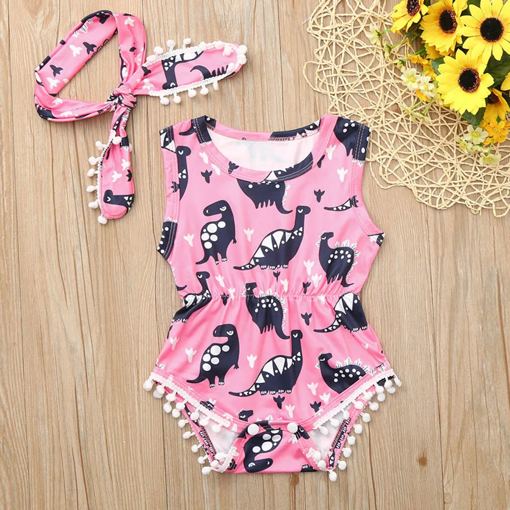 Baby Sleeveless Cartoon Dinosaur Print Fringe Vest Siamese Climbing Suit Harness + Hairband Two Piece Set#py40
Baby Sleeveless Cartoon Dinosaur Print Fringe Vest Siamese Climbing Suit Harness + Hairband Two Piece Set#py40