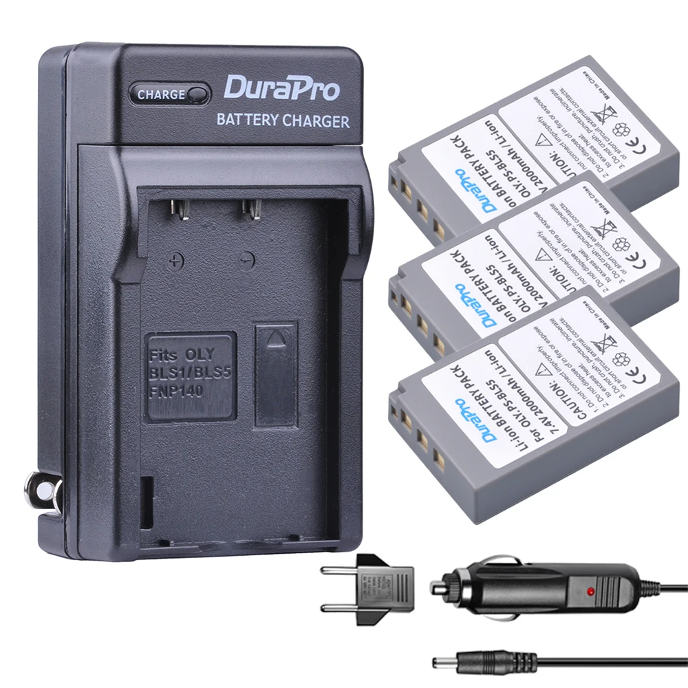 3x PS-BLS5 PS BLS5 BLS5 Battery + wall charger kits for OLYMPUS E-M10 EPL1 EPL3 EPL5 EP1 EP2 EP3 E-PL6 E400 E410 E420 E450
3x PS-BLS5 PS BLS5 BLS5 Battery + wall charger kits for OLYMPUS E-M10 EPL1 EPL3 EPL5 EP1 EP2 EP3 E-PL6 E400 E410 E420 E450