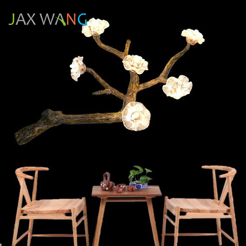 Chinese Garden Style Wood Crystal Wall Lamp for Cafe Background Wall Restaurant Hotel Lobby Lighting Branch Blossom Wall Lights
Chinese Garden Style Wood Crystal Wall Lamp for Cafe Background Wall Restaurant Hotel Lobby Lighting Branch Blossom Wall Lights