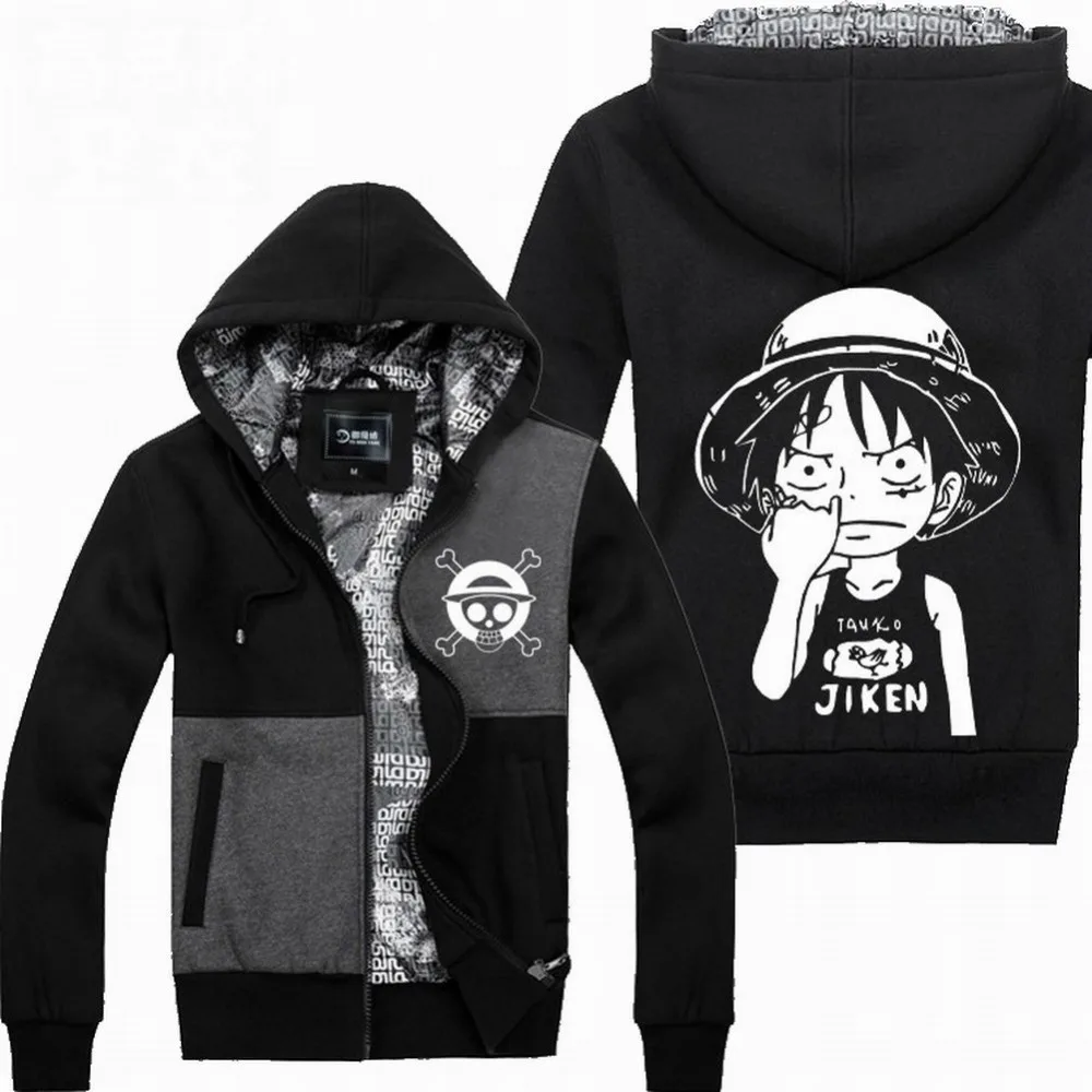 ONE PIECE Hoodie Cosplay Jacket Monkey D. Luffy Print Costume Color Black Sweater Jacket Only Thick Sweatshirts Cosplay Costume
ONE PIECE Hoodie Cosplay Jacket Monkey D. Luffy Print Costume Color Black Sweater Jacket Only Thick Sweatshirts Cosplay Costume