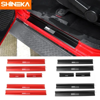 SHINEKA Black USA Flag Door Sill Plate Scuff Entry Guard Protector Welcome Pedal For Jeep Wrangler JK 2007-2017
SHINEKA Black USA Flag Door Sill Plate Scuff Entry Guard Protector Welcome Pedal For Jeep Wrangler JK 2007-2017