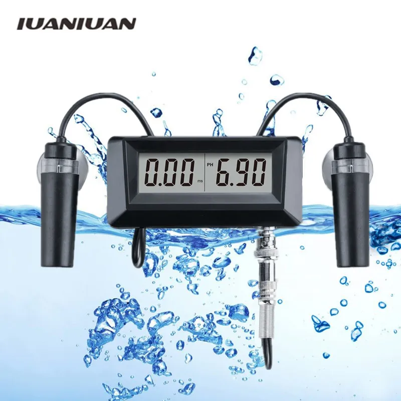 2 in 1 Water Monitor Portable Digital PH Meter 0.00-14.00 PH Tester with EC Conductivity Monito Meter 0-19.99ms/cm 30%off
2 in 1 Water Monitor Portable Digital PH Meter 0.00-14.00 PH Tester with EC Conductivity Monito Meter 0-19.99ms/cm 30%off