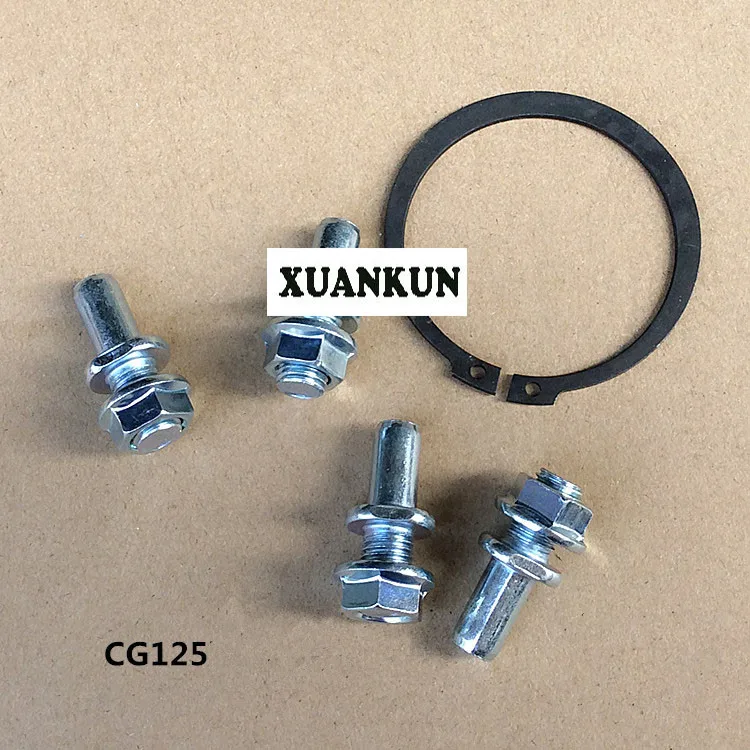 CG125 Motorcycle Rear Wheel Hub Tooth Disk Screw Clamp Spring Nut Fixed Gasket Chain Disk Fixed Screw
CG125 Motorcycle Rear Wheel Hub Tooth Disk Screw Clamp Spring Nut Fixed Gasket Chain Disk Fixed Screw
