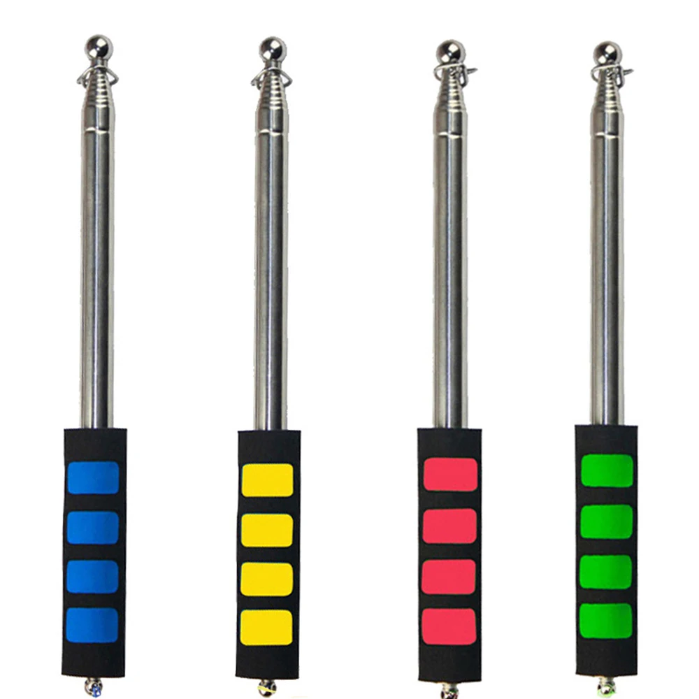 1.2m Sponge Handle Flagpole Telescopic Stainless Steel Tour Guide Banner Flagstaff Teaching Stick Teacher Pointer Hand Flagpole
1.2m Sponge Handle Flagpole Telescopic Stainless Steel Tour Guide Banner Flagstaff Teaching Stick Teacher Pointer Hand Flagpole