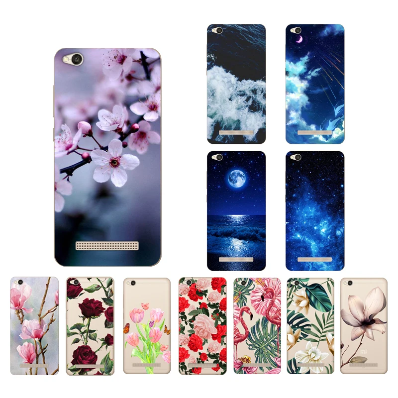 Мягкий силиконовый чехол CROWNPRO для xiaomi Redmi4A накладка из ТПУ с рисунком redmi 4 телефона|phone cases|case redmicase |