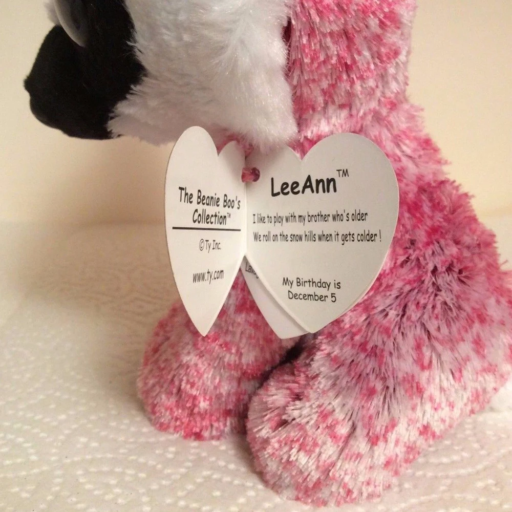 leeann the lemur beanie boo