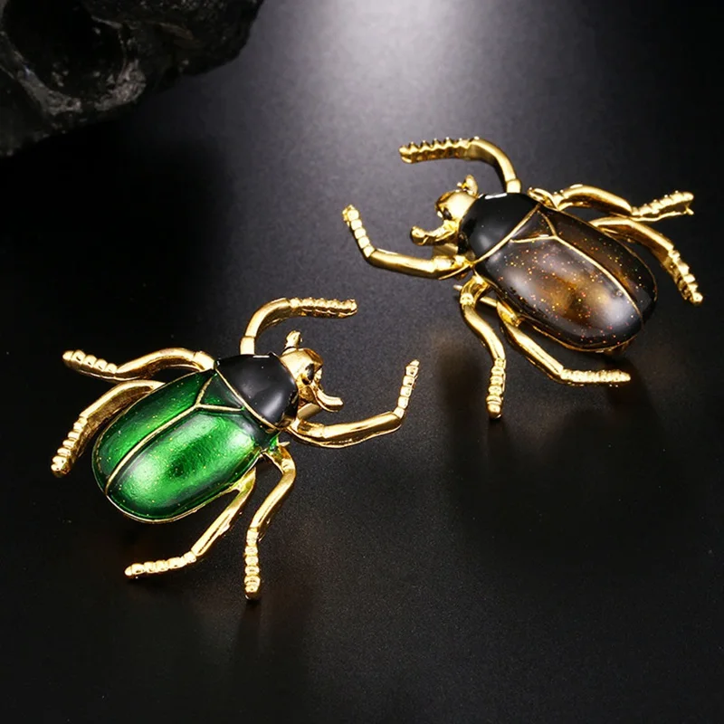 2 Colors Choose Enamel Insect Brooches for Women Fashion Beetle Brooch Pin Unisex Insect Winter Coat Accessories Gift
2 Colors Choose Enamel Insect Brooches for Women Fashion Beetle Brooch Pin Unisex Insect Winter Coat Accessories Gift